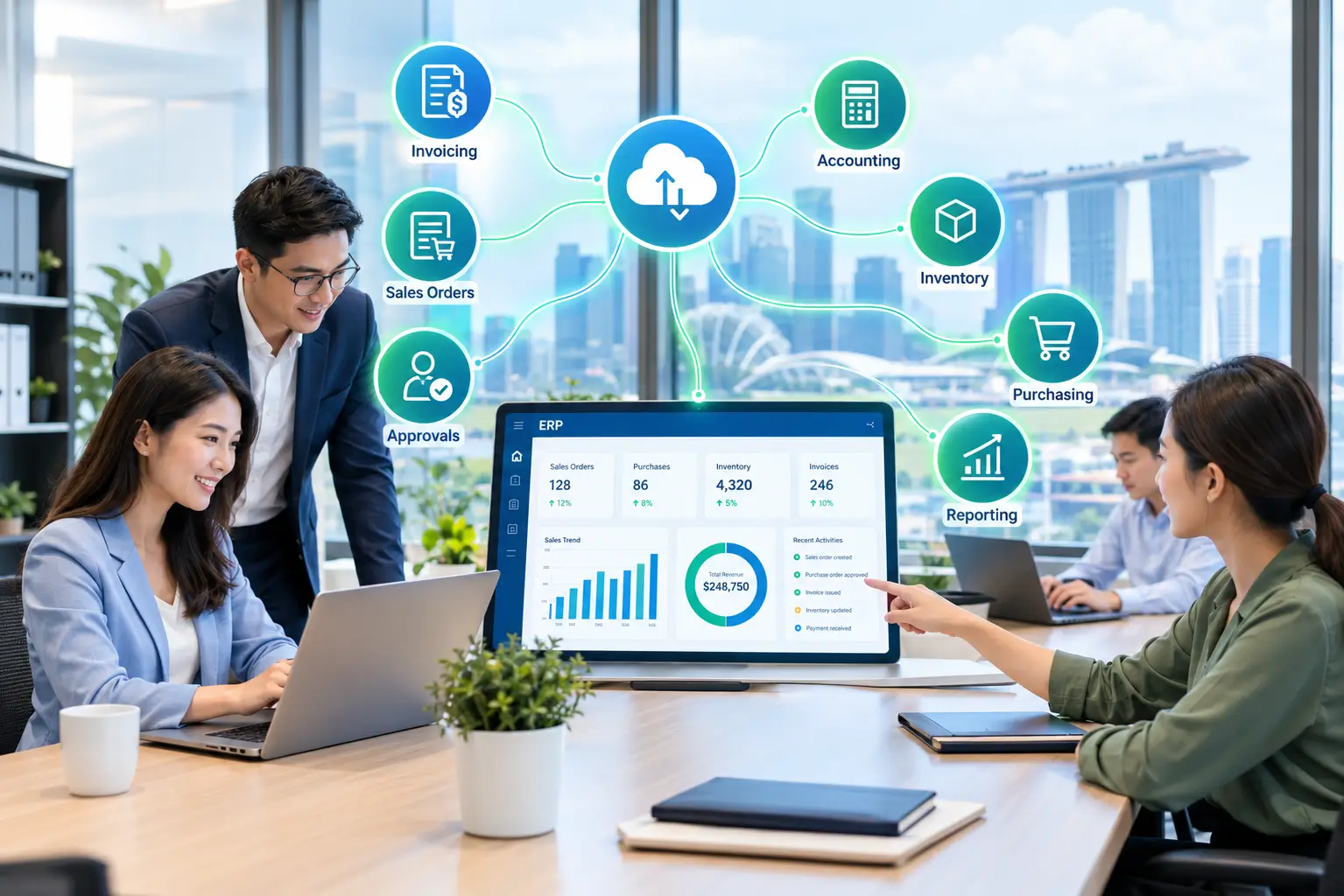 ERP Automation for Singapore SMEs